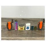 Lot of 7 Collectible Lighters