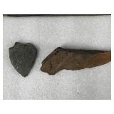 Possible Fossil & Possible Arrowhead