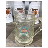Lot of Collectible Beer Mugs / Glasses & More - Lakemaid Beer Schells & Rapala - Schmidt Beer Collector Series with Fish on them - Smirnoff Mule Copper Cups - New Zealand Steinlager Beer Mugs - Usinge