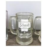 Lot of Collectible Beer Mugs / Glasses & More - Lakemaid Beer Schells & Rapala - Schmidt Beer Collector Series with Fish on them - Smirnoff Mule Copper Cups - New Zealand Steinlager Beer Mugs - Usinge