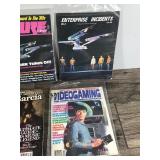 Lot of Collectible Magazines - MAD - Rolling Stone Jerry Garcia - Super Star Heroes Star Trek - Comics Scene (Batman & Return of the Jedi) - Future Life Star Trek - Enterprise Incidents Star Trek - Vi