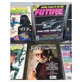 Lot of Collectible Magazines - MAD - Rolling Stone Jerry Garcia - Super Star Heroes Star Trek - Comics Scene (Batman & Return of the Jedi) - Future Life Star Trek - Enterprise Incidents Star Trek - Vi
