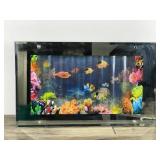 Fake Fish Moving Lamp with Mirror on the Side