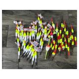 Lot of Fishing Bobbers - Majority of them are Thill