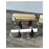 2 - Large Homemade Top Water Fishing Lures with Wooden Boxes