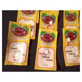 20 New packages of Leech Spinners and 1 Leech Night crawler Snell