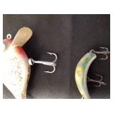 8 Fishing lures including 1 all metal one (See details)