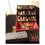 Tackle box full of tackle