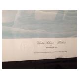 1998 MN Ducks Unlimited sponsor print of the year "Winter Silence-Wolves" by Thomas Moen 5643 / 6000