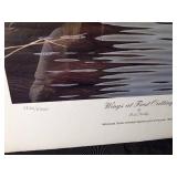 1995 Signed& numbered MN Ducks Unlimited Sponsor Print of the Year "Wings at First Cutting" by Rick Kelley 3330/5000