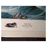 1995 Signed "Swift Ditch Lake of the Woods" print by Heath Foss