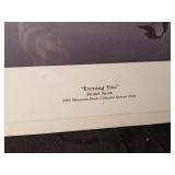 1988 Signed & Numbered 1989 MN Ducks Unlimited Sponsor "Evening Trio" print by Daniel Smith 1718/4000