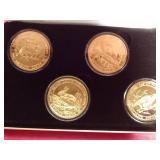 1997 Grand Casino Wildlife series III coin set