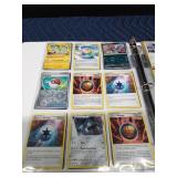 Binder of 90 Pokemon trading cards