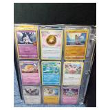 Binder of 90 Pokemon trading cards