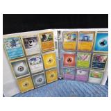 Binder of 90 Pokemon trading cards
