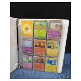 Binder of 90 Pokemon trading cards