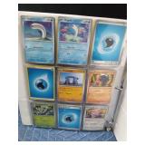 Binder of 90 Pokemon trading cards