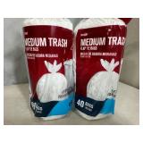 80 New 8 Gallon Trash Bags