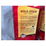 3 New Catchmaster Gold Stick Fly Traps