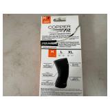New Copper Fit Knee Compression Sleeve - Medium
