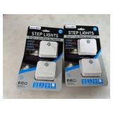 4 New Motion Activated Step Lights