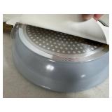 New 9.5 inch Ceramic Coated Aluminum Induction Safe Frying Pan