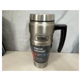 New Thermos 16 oz Stainless Steel Travel Tumbler