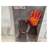 New Pair of Action Heat Battery Heated Winter Gloves - Women