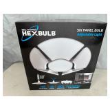 New Hex Bulb Six Panel Adjustable LED Light Bulb
