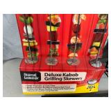New Grilling Basket, Grill Topper, Kabob Skewers
