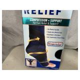 New Miracle Foot Relief Compression and Support Brace