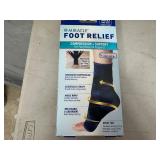 New Miracle Foot Relief Compression and Support Brace