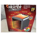 New Handy Heater Pure Warmth Ceramic Space Heater with LED Lights