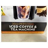 New Top Chef 20oz Iced Coffee and Tea Machine
