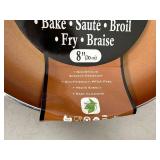 New 8 inch Ceramic Copper Coated Frying Pan