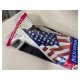 New 3 x 5 ft American Flag with Pole and Bracket