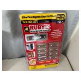 8 New Pairs of Ruby Monkey Magnets