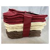New Pack of 12 Signature Classics Wash Cloths