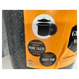 New Granite Ware 15.5 qt Stock Pot with Steam Insert