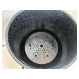 New Granite Ware 15.5 qt Stock Pot with Steam Insert