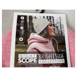 New Night Owl Rechargeable LED Lighted Beanie Hat - Adult Pink