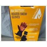 New Pair of Action Heat Battery Heated Winter Gloves - Women