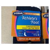 4 New Pair Dr Scholls Athletes Foot Socks