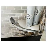 New Delta Corner Shower Shelf with Assist Bar