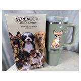 New Serengeti Vacuum Insulated Stainless Steel Tumbler with Lid - Chihuahua Dog