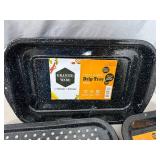 3 New Granite Ware Pans