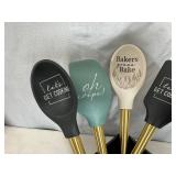 New Silicone Cooking Tools with Cute Sayings on Them