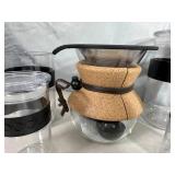 New Bodum Pour-Over Coffee Maker and Assorted Containers