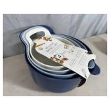 New 4 Piece Mixing Bowl Set